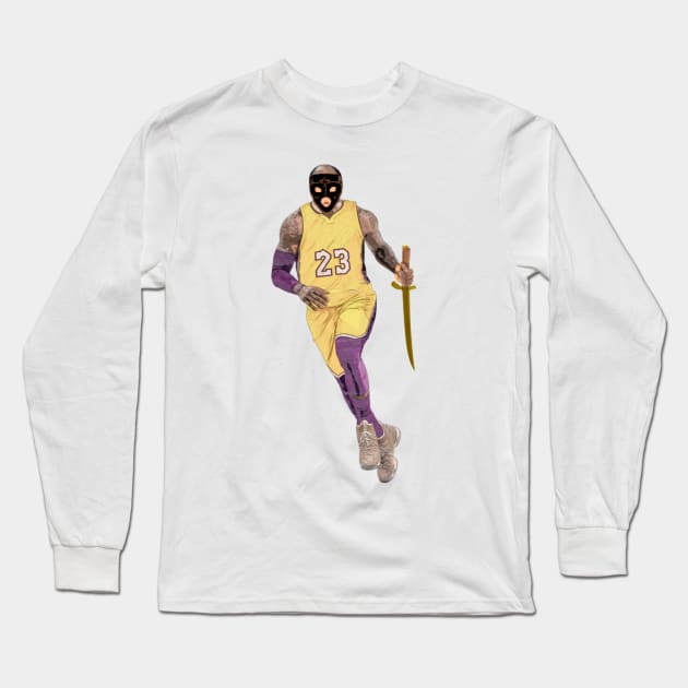 LBJ Assassin Long Sleeve T-Shirt by YungBick